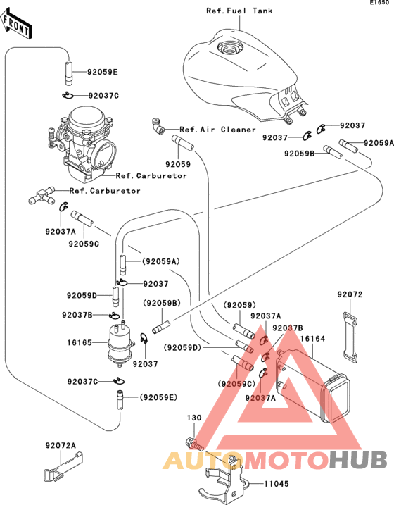 Fuel evaporative system(1/2)(ca)