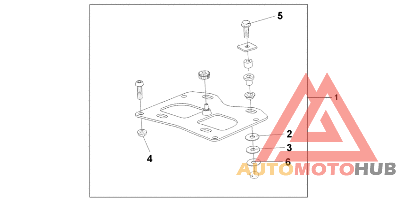 Rear carrier bracket