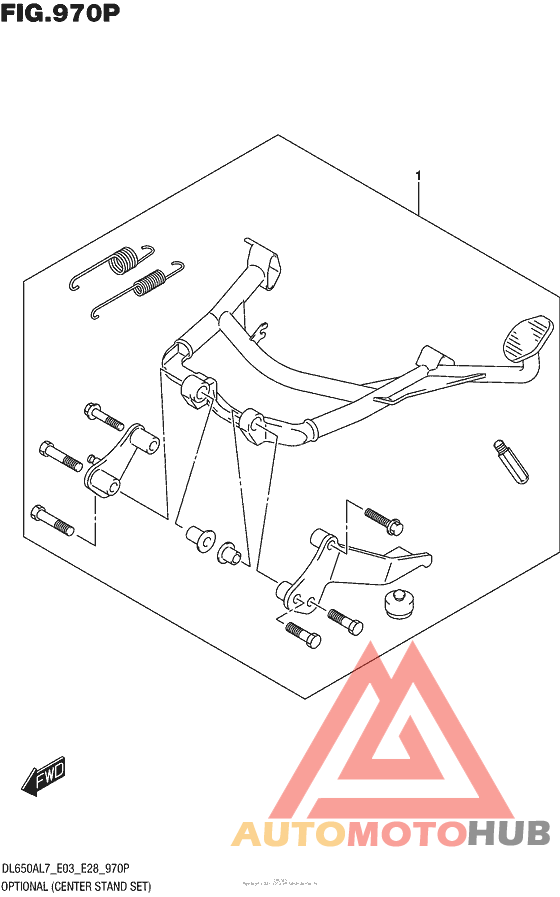 Optional (Center Stand Set)