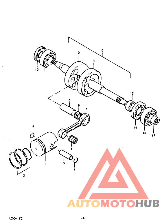 Вал коленчатый