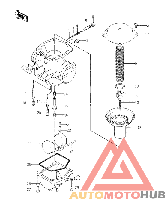 Детали карбюратора