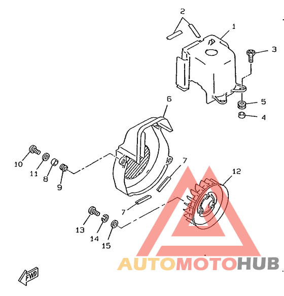 Air shroud. fan