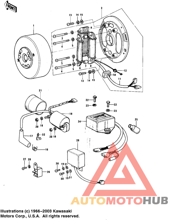 Ignition/generator/regulator