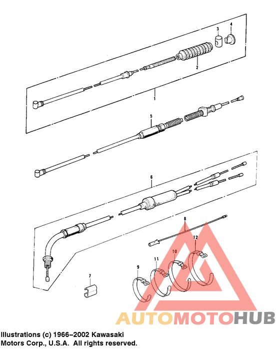 Cables/chassis electrical equipment