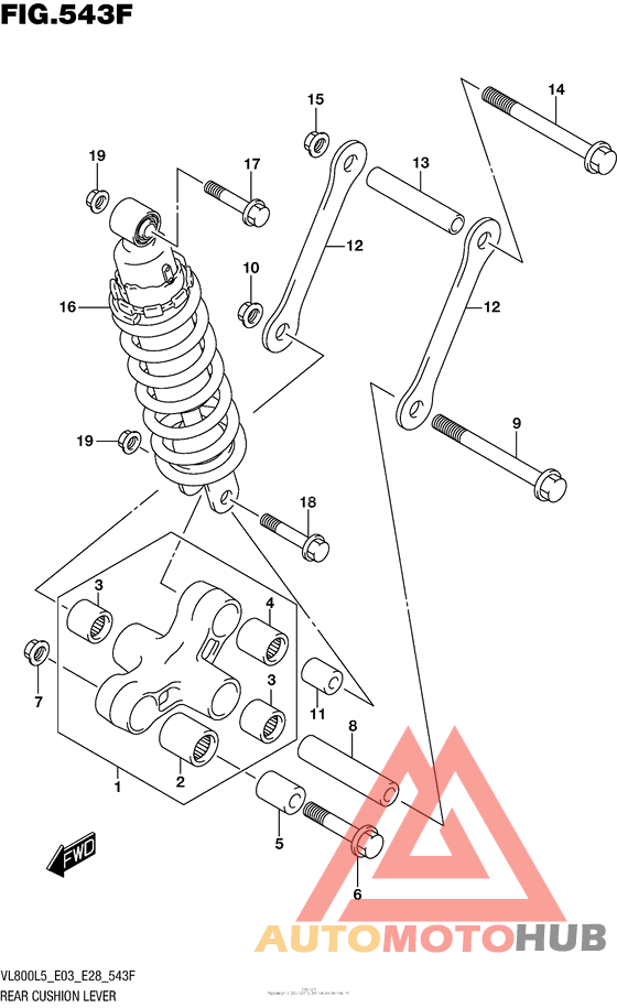 Rear Cushion Lever (Vl800Bl5 E28)