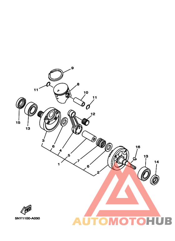 Crankshaft & piston