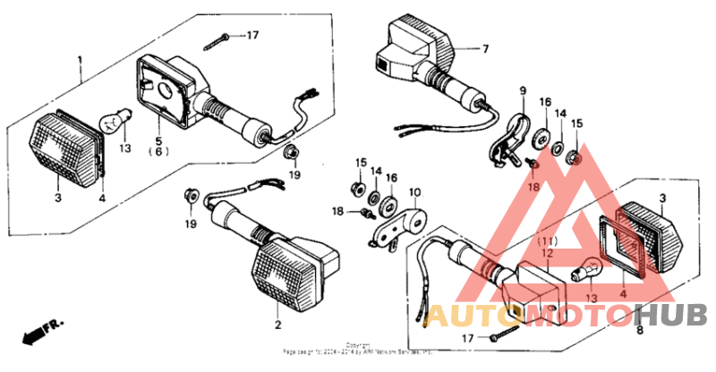 Задний фонарь