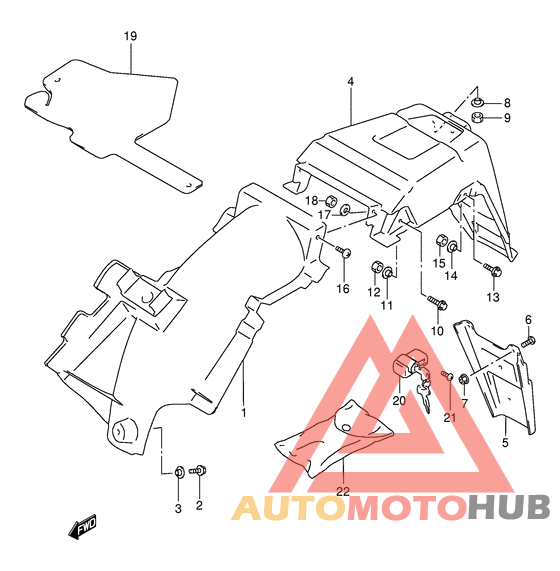 Заднее крыло