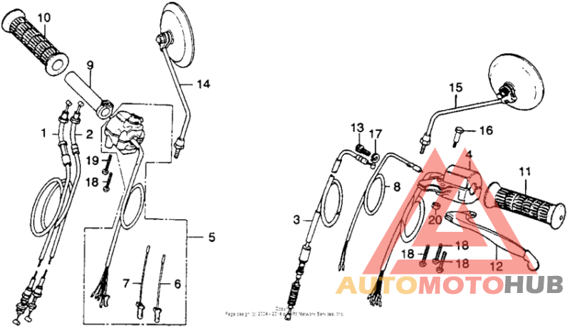 Handle switch + lever
