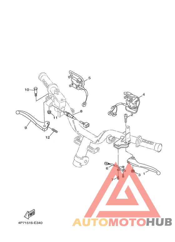 Handle switch & lever