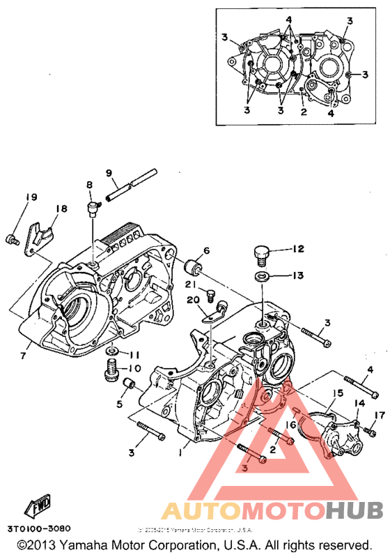 Картер двигателя