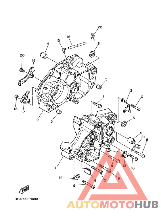 Картер двигателя