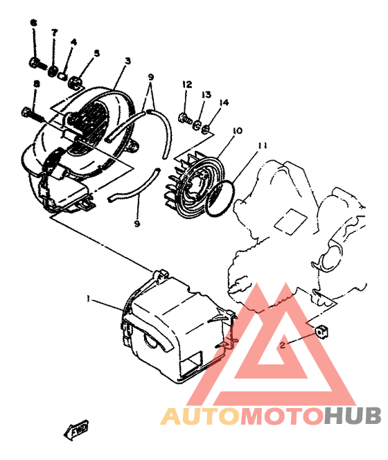 Air shroud. fan