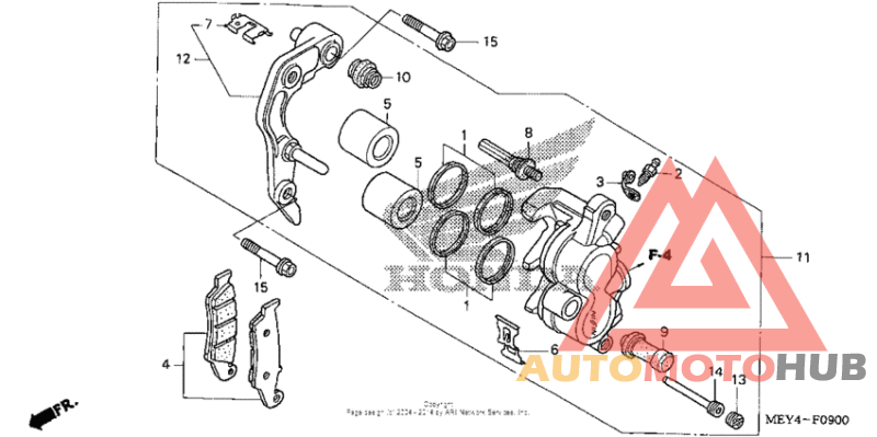 Передний суппорт