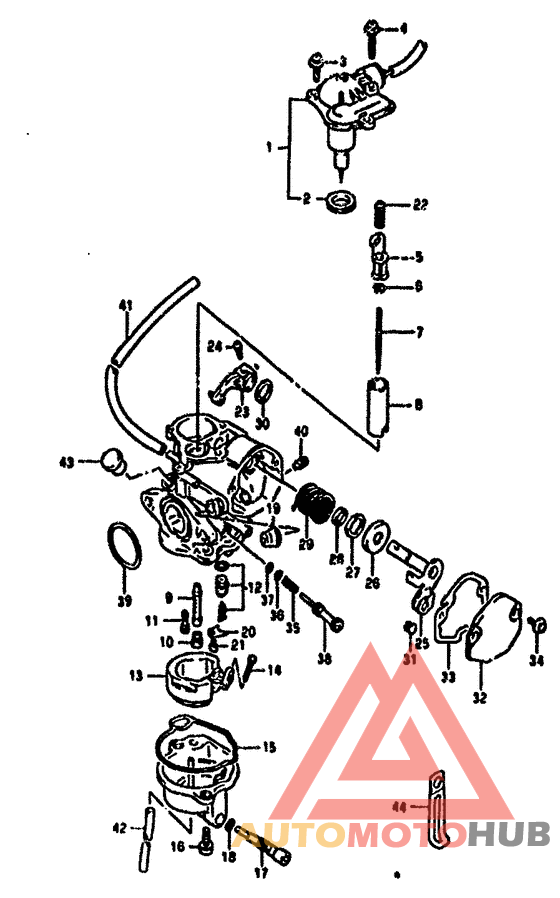 Carburetor assy