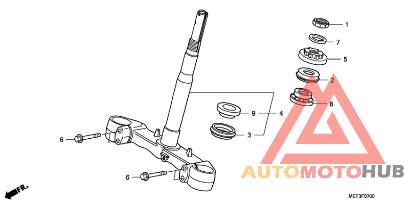 Траверса нижняя