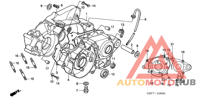 Картер двигателя