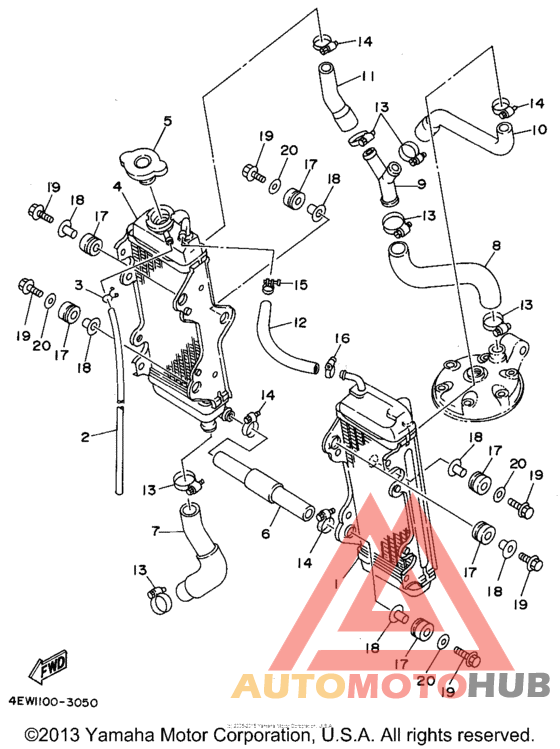 Radiator - hose