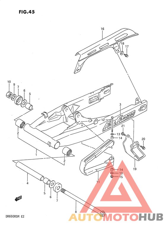 Маятник задний