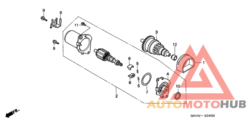 Стартерный мотор
