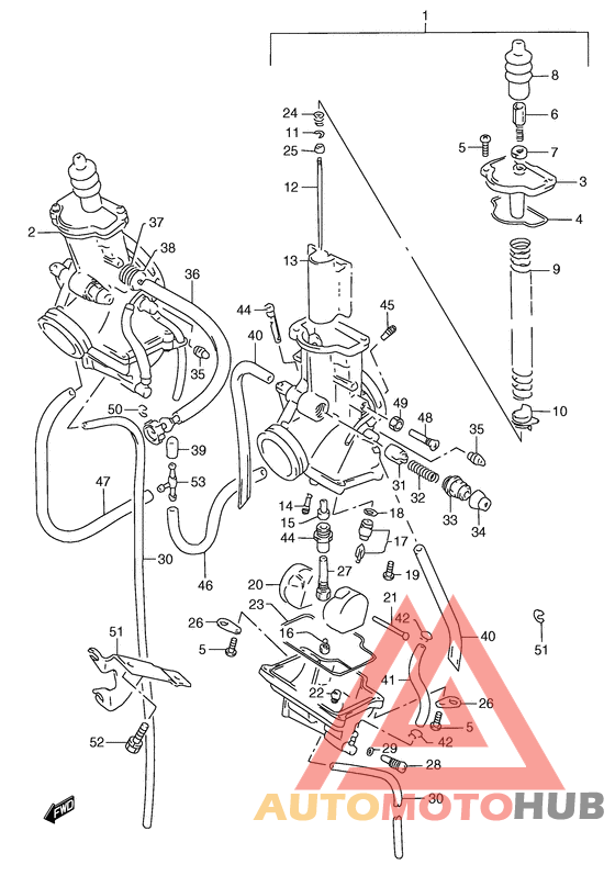 Carburetor assy