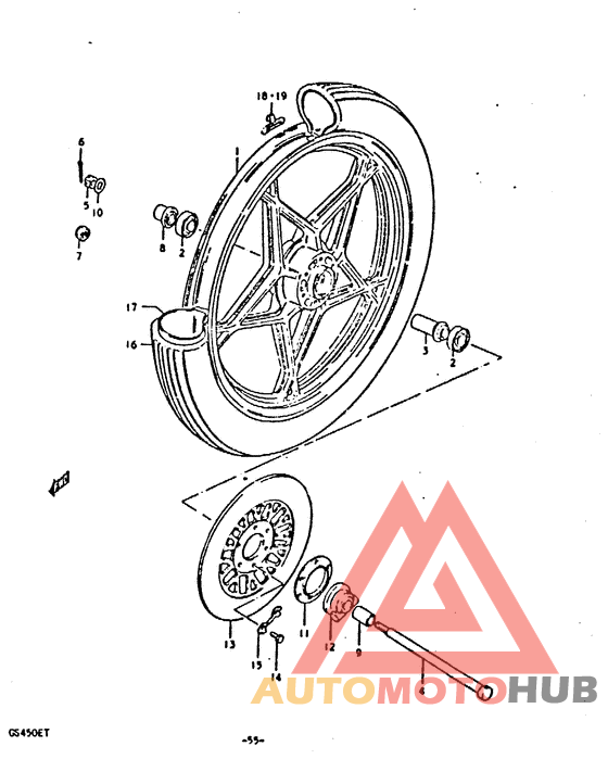 Frort wheel