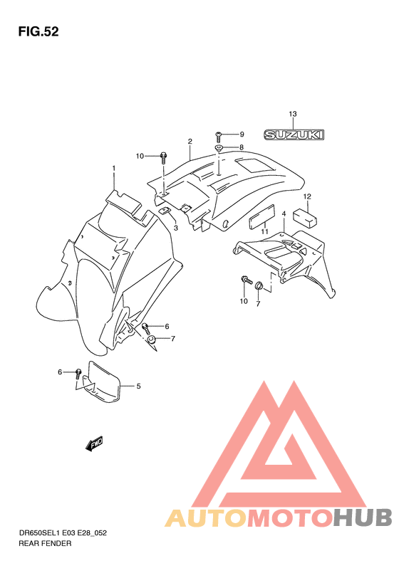 Заднее крыло