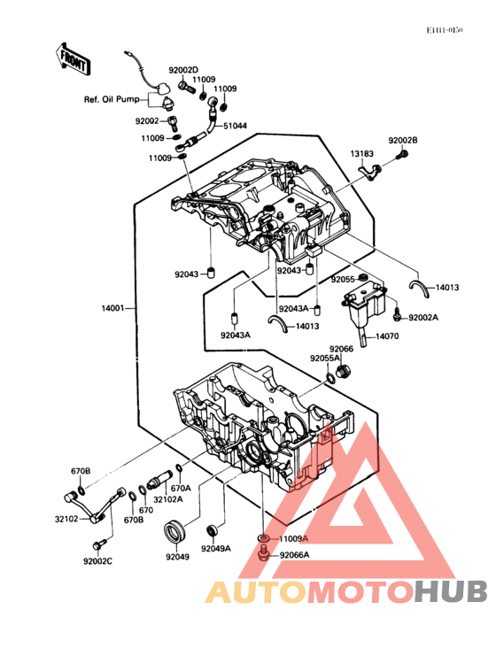 Картер двигателя