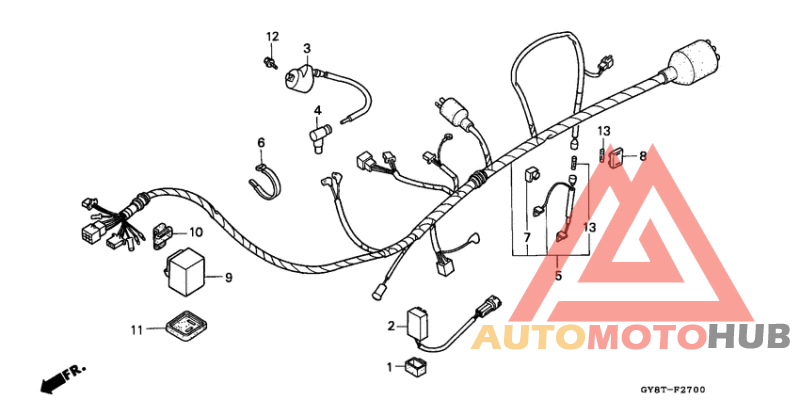 Wire harness/ ignition coil