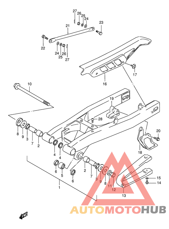 Маятник задний