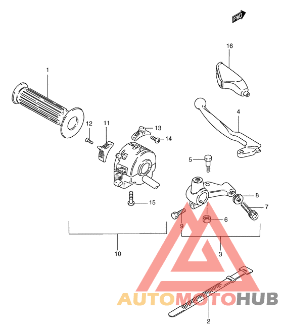 Рычаг сцепления