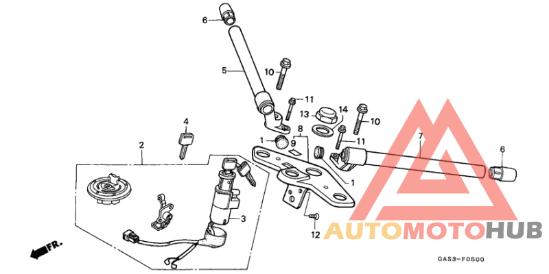 Handle pipe/top bridge