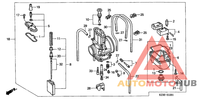 Carburetor assy