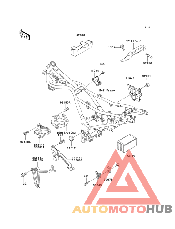 Рама ,крепежные детали