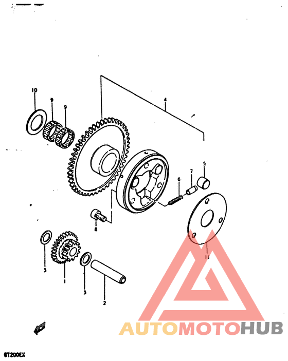 Муфта стартера