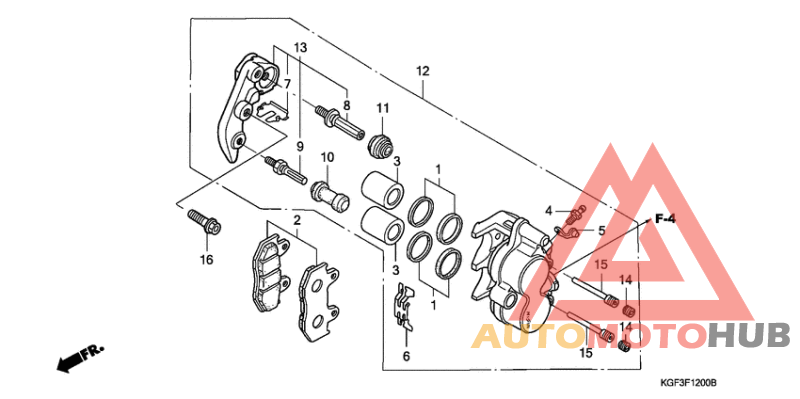 Передний суппорт