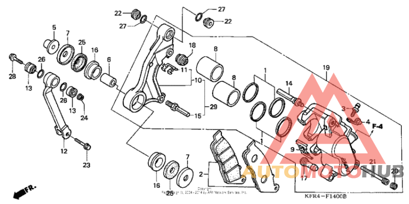 Передний суппорт
