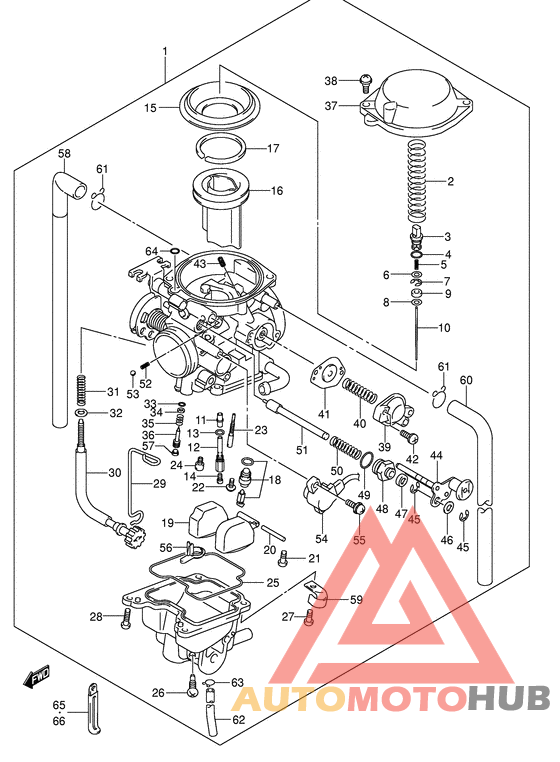 Carburetor assy