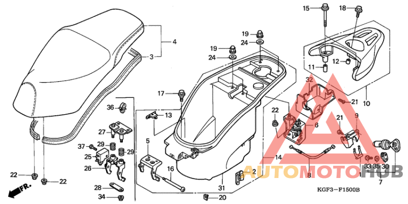Seat/luggage box