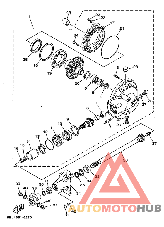 Ведущий вал