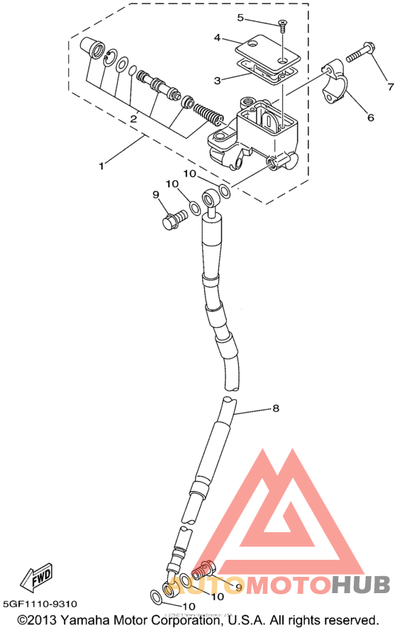 Главный тормозной цилиндр