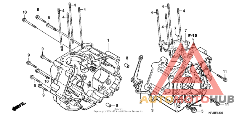 Картер двигателя