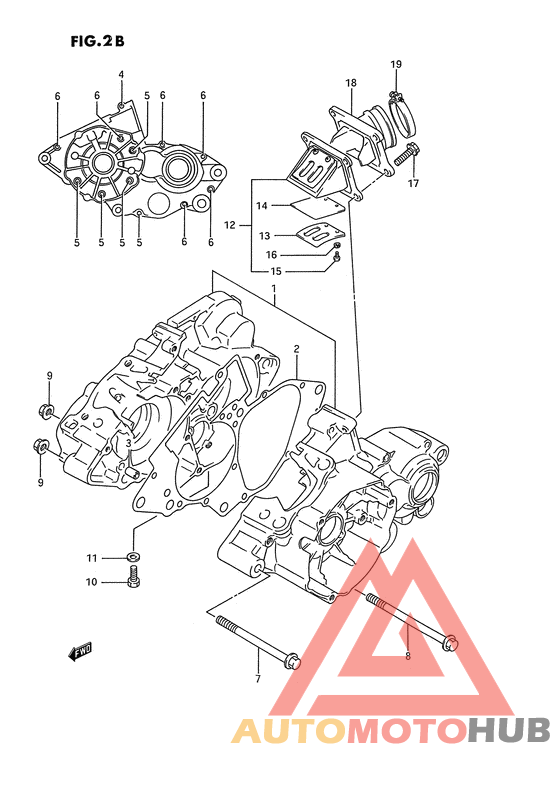 Картер двигателя