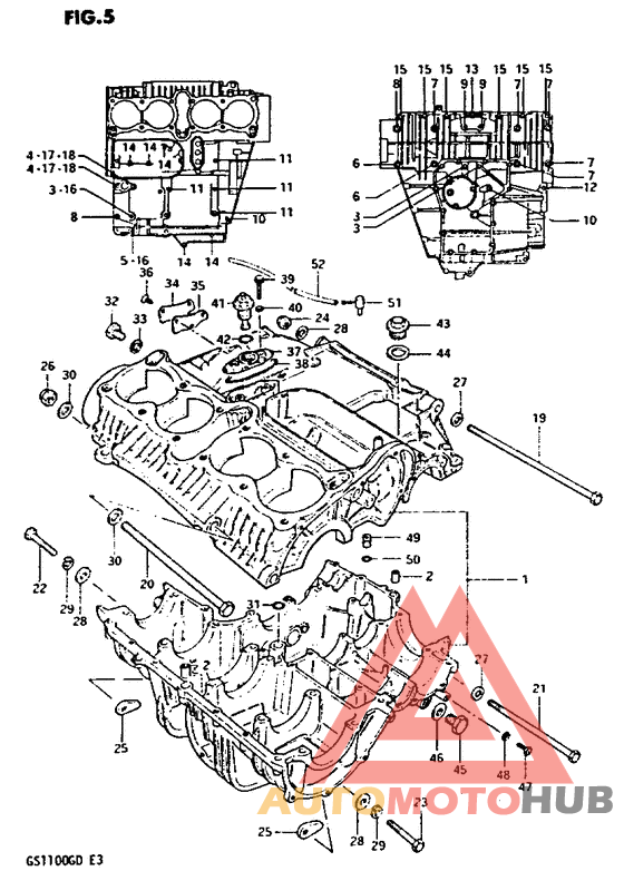 Картер двигателя