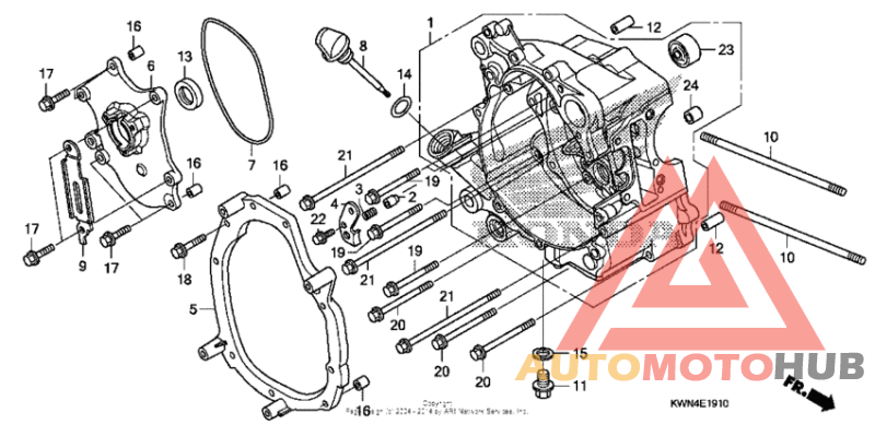Картер правый