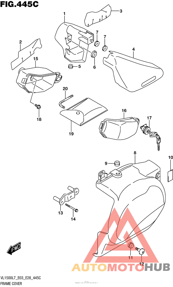 Frame Cover (Vl1500Bl7 E33)
