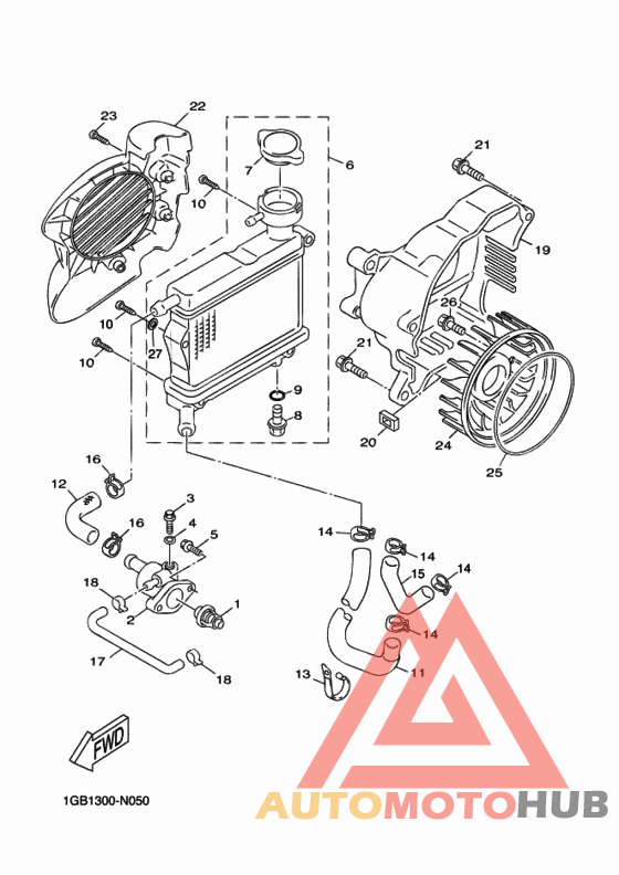 Radiator & hose