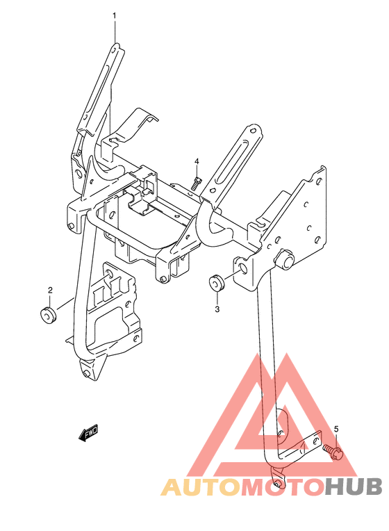 Leg shield brace