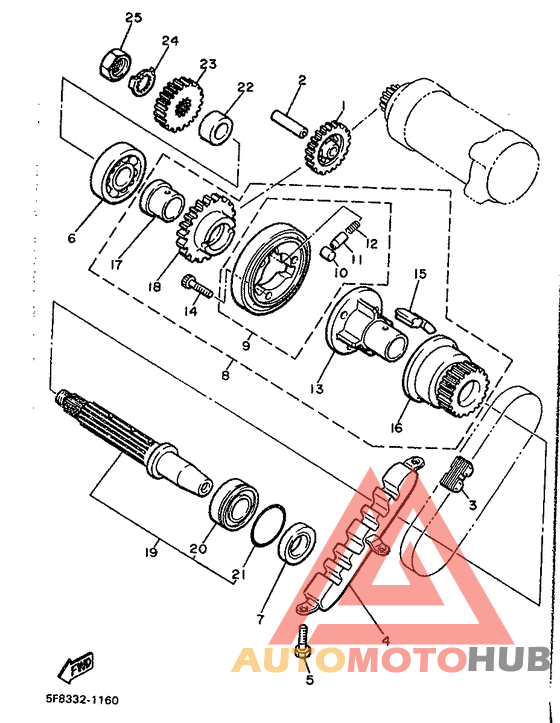 Муфта стартера