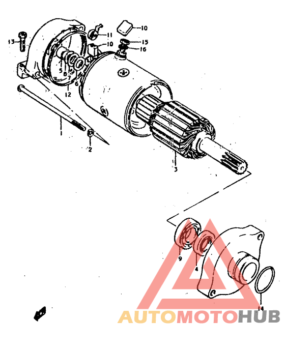 Стартерный мотор